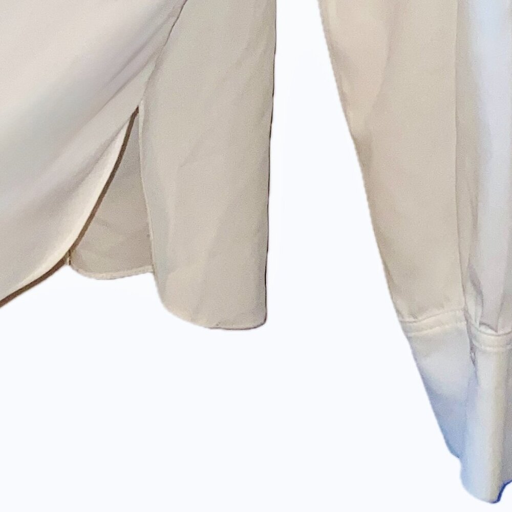Dorothee Schumacher Modern Flow Blouse Womens White US Sz 10 NWT $480 - Picture 7 of 14